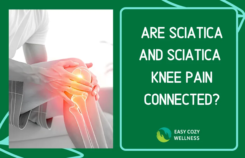Blog graphic: Are sciatica and sciatica knee pain connected?