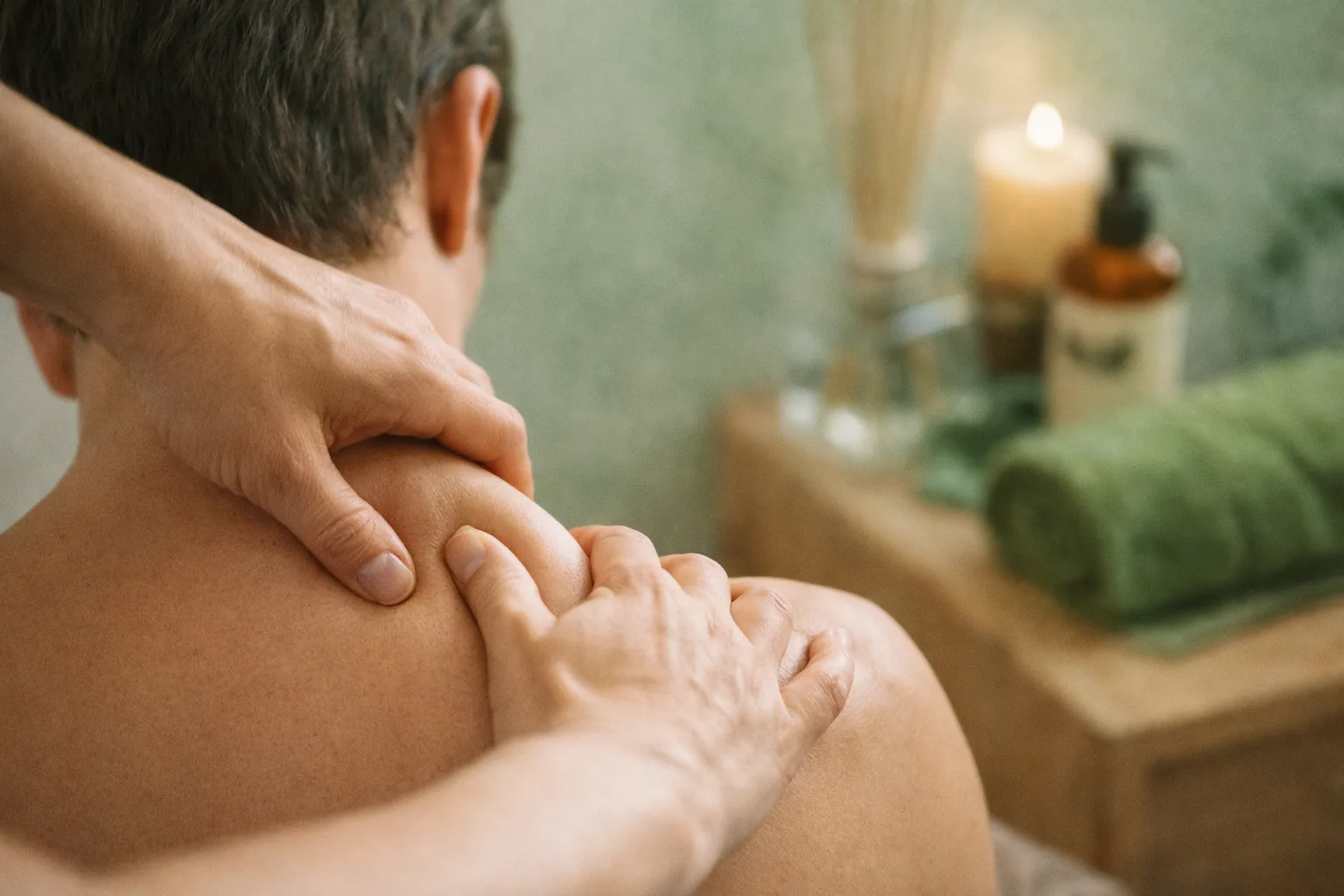 stress and body tension relief massage acupressure treatment Nanaimo