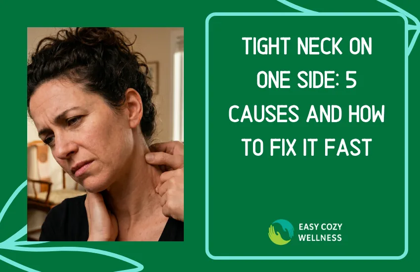 Tight Neck on One Side: 5 Causes and How to Fix It Fast
