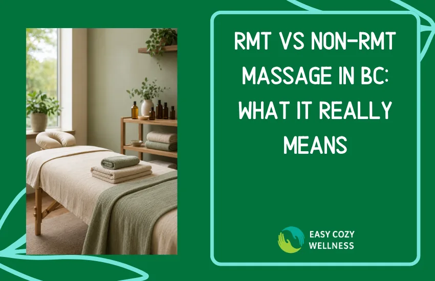 RMT vs Non-RMT Massage in BC: What It Really Means